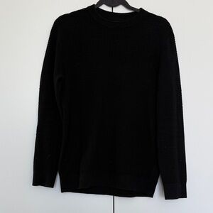 H&M Men's Black Crewneck Sweater